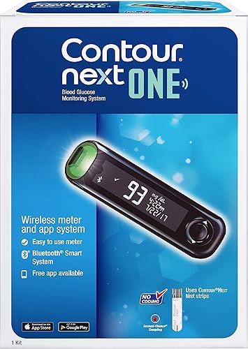 Contour NEXT ONE blood glucose monitoring system with smartLIGHT indicator