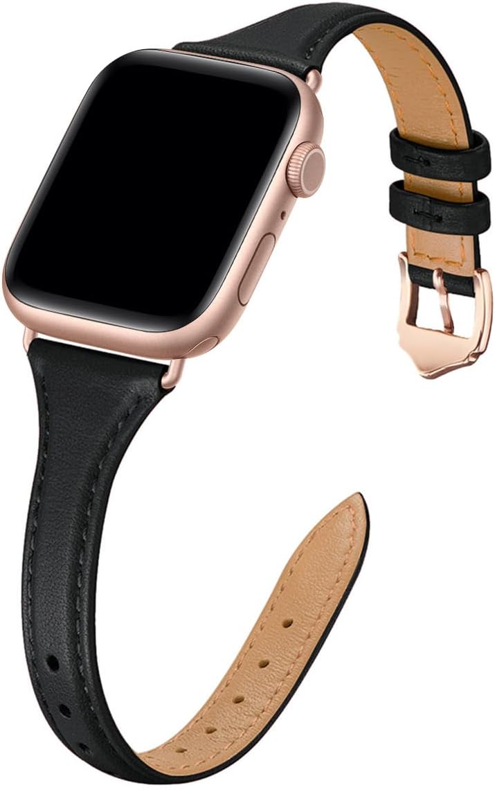 WFEAGL Genuine Leather Apple Watch Band