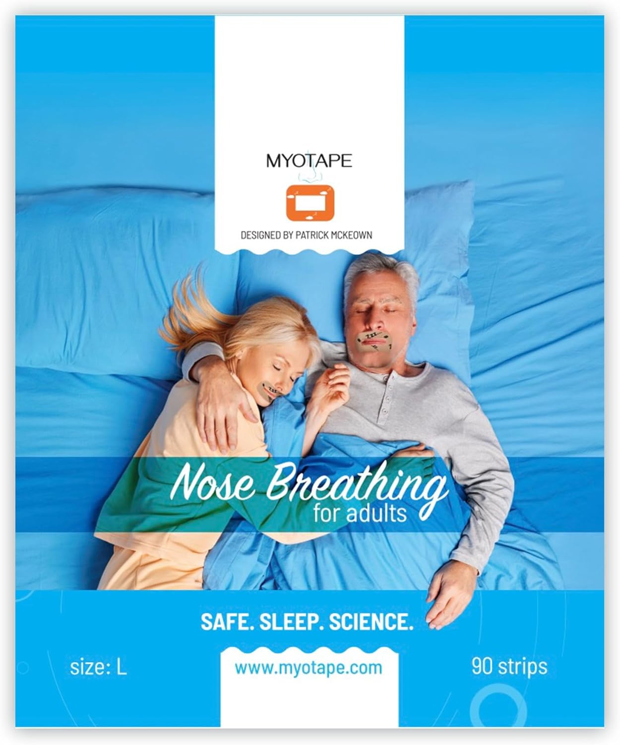 Sleep Strips for Snoring Beard Friendly Mouth Tape