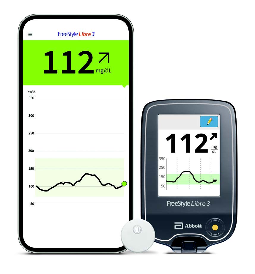 Abbott FreeStyle Libre 3 Plus continuous glucose monitor sensor kit