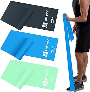 AZURELIFE Professional Long Non-Latex Resistance Bands