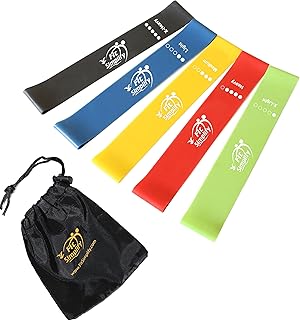 Fit Simplify Resistance Loop Exercise Bands set of 5